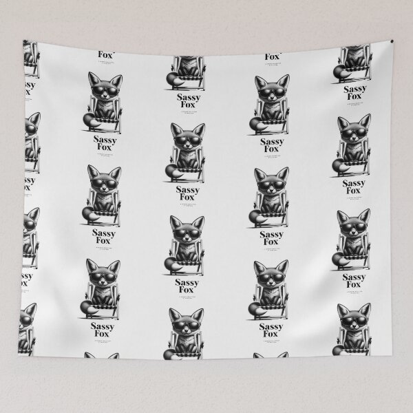Item preview, Sassy Fox | Cool, critters in chairs designed and sold by MTeesGA.