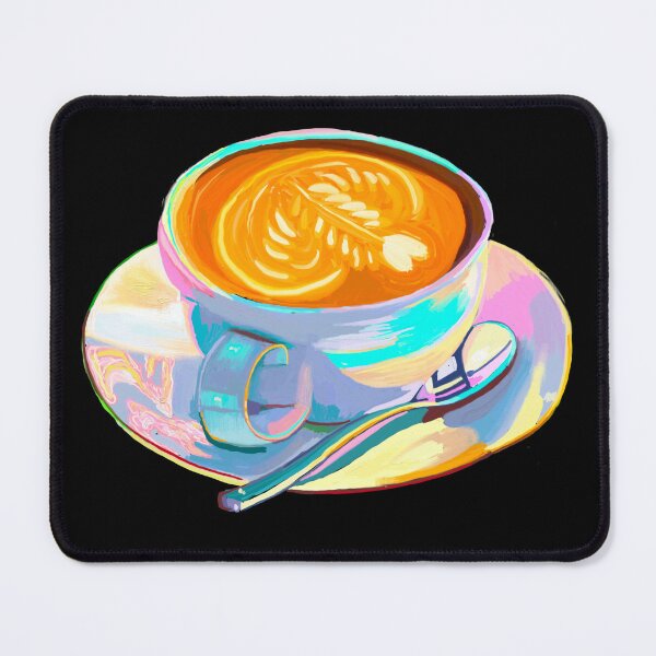 Item preview, Colorful Cappuccino designed and sold by StrawberryUnicornCo.