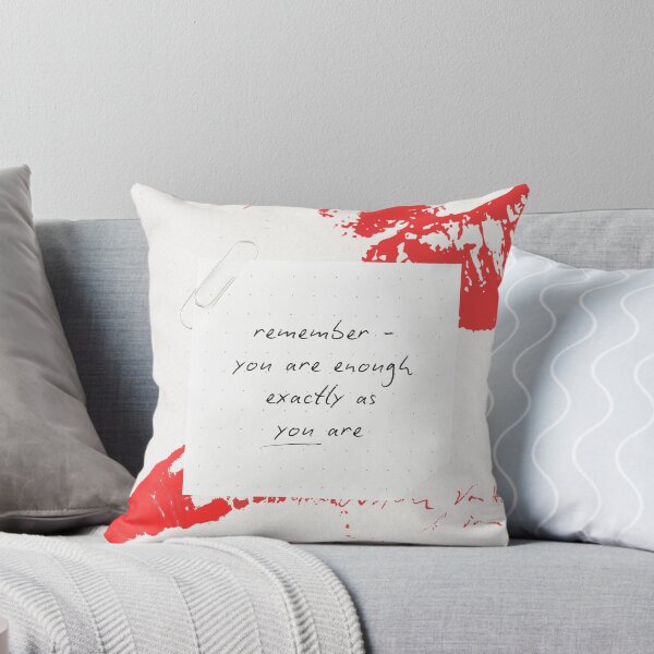 Artikelvorschau, Du bist genug, genau so wie du bist - Selbstliebe, Selbstfürsorge, Liebe dich selbst entworfen und verkauft von TheLoveShop.