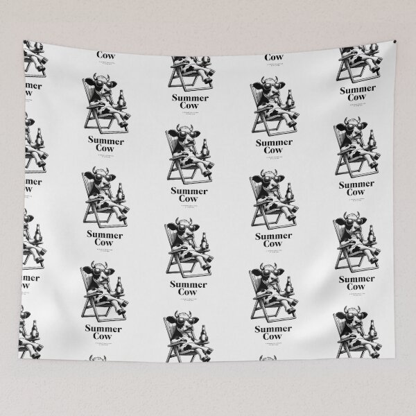Item preview, Summer Cow | Cool, critters in chairs designed and sold by MTeesGA.