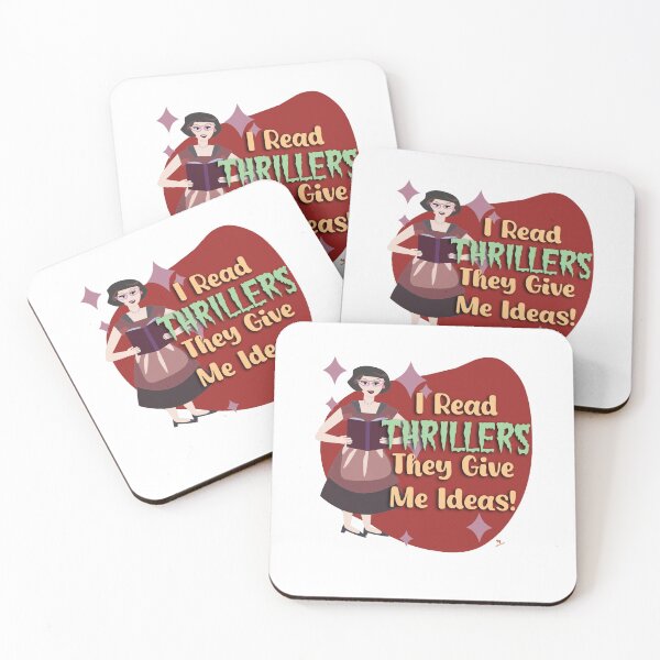 Item preview, Funny Thriller Reader Retro Snarky Housewife designed and sold by mytshirtfort.