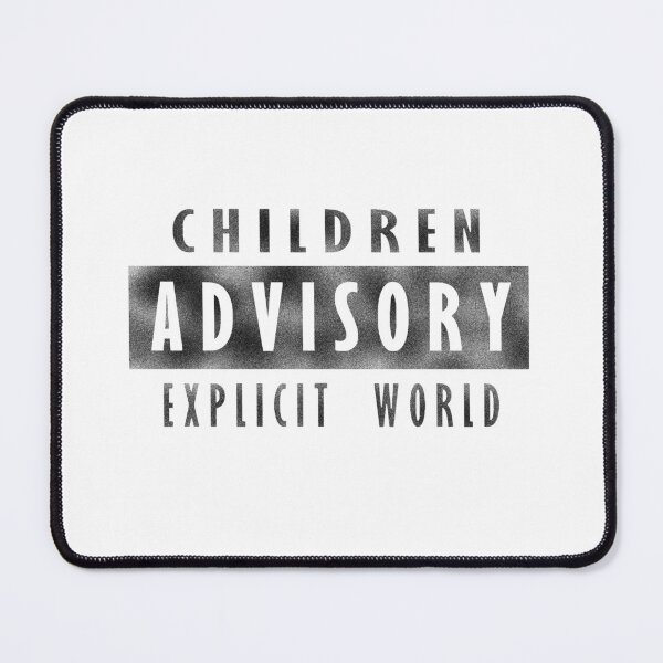 Item preview, Children advisory explicit world designed and sold by BeJahMan.