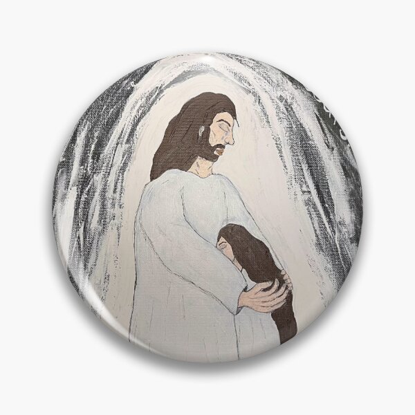 Item preview, "Jesus Holding You - Rest in Christ (Matthew 11:28-29) designed and sold by Create With Christ.