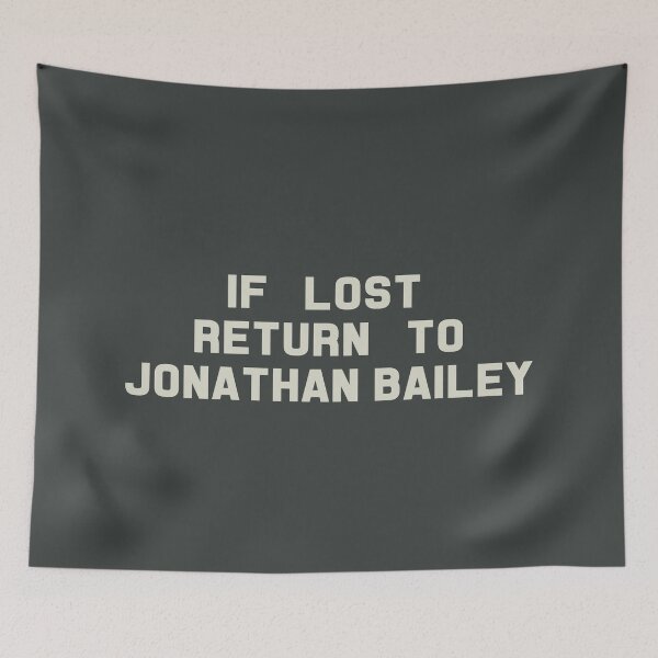 Artikelvorschau, If Lost Return to Jonathan Bailey Tee entworfen und verkauft von deluluhaze.