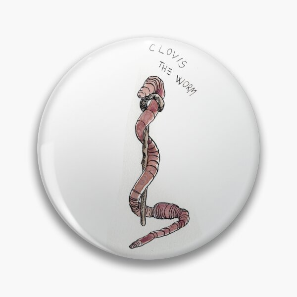 Item preview, Clovis the Earthworm  designed and sold by TerezaAndFranz.