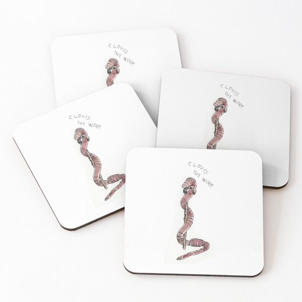 Item preview, Clovis the Earthworm  designed and sold by TerezaAndFranz.