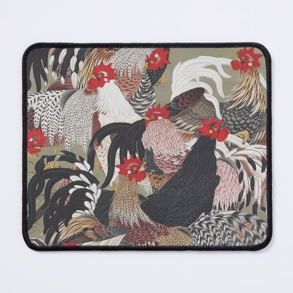Item preview, Jakuchū Roosters「群鶏図」Sweatshirt by Itō Jakuchū designed and sold by LOVEandPIECE-JP.