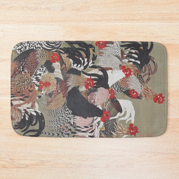 Item preview, Jakuchū Roosters「群鶏図」Sweatshirt by Itō Jakuchū designed and sold by LOVEandPIECE-JP.