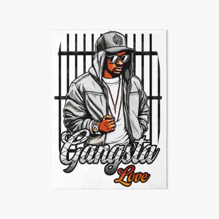 Artikel-Vorschau von Gangsta Sticker, designt und verkauft von Topoartispp.