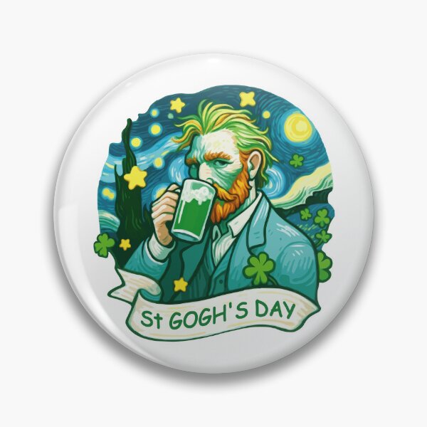 Item preview, St Vincent van Gogh's Day designed and sold by Gkinoki.