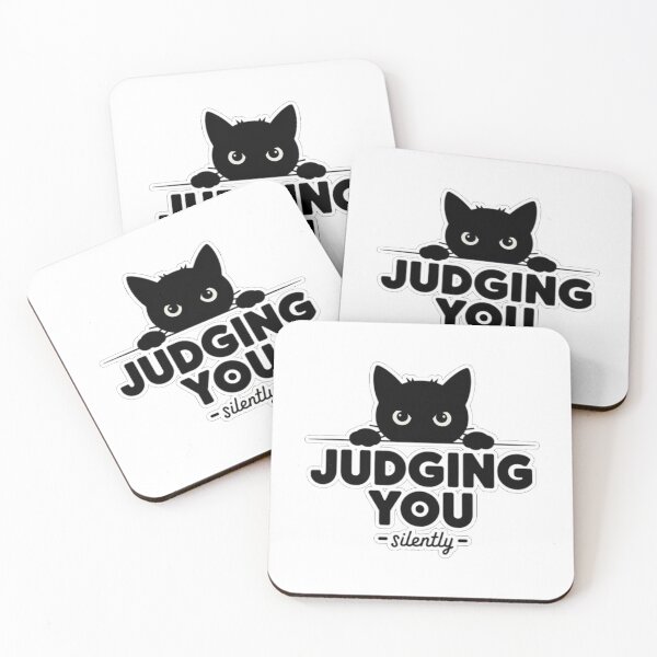 Item preview, Silent Judgement: The Kitty Knows designed and sold by Coollzone.