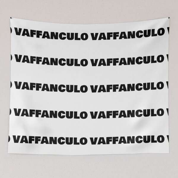 Item preview, Simple BOLD Vaffanculo text Italian word designed and sold by EmeraldeaArt.
