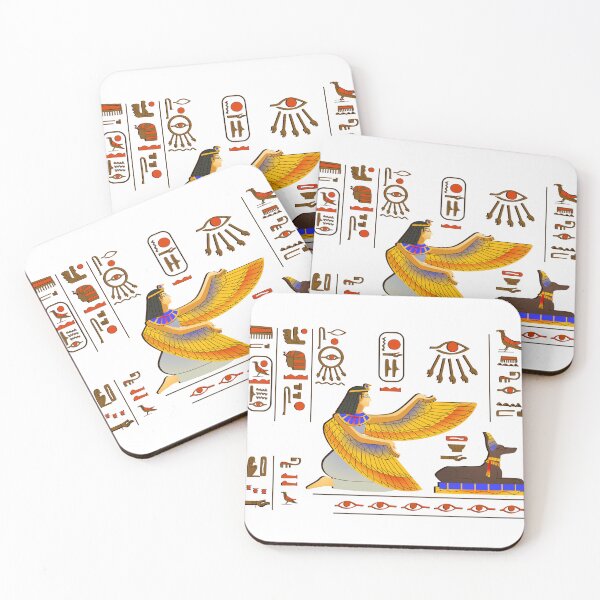Item preview, Winged Goddess and Anubis designed and sold by AhaPrint.