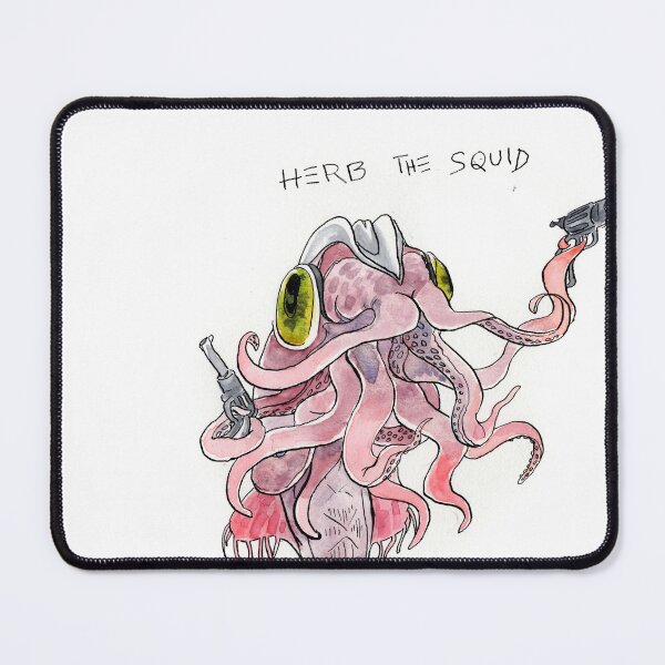 Item preview, Herb the Squid designed and sold by TerezaAndFranz.