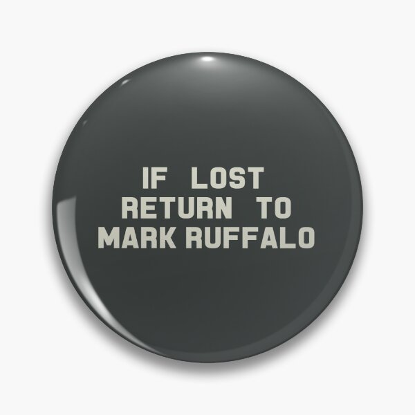 Item preview, If Lost Return to Mark Ruffalo Tee designed and sold by deluluhaze.