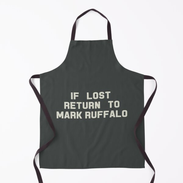 Item preview, If Lost Return to Mark Ruffalo Tee designed and sold by deluluhaze.