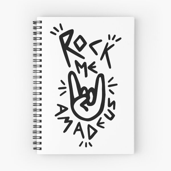 Item preview, Rock Me Amadeus (Black) designed and sold by kelvetica.
