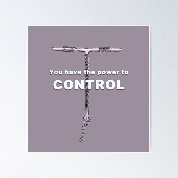 Item preview, The Power to Control - IUD designed and sold by WordyDreams.