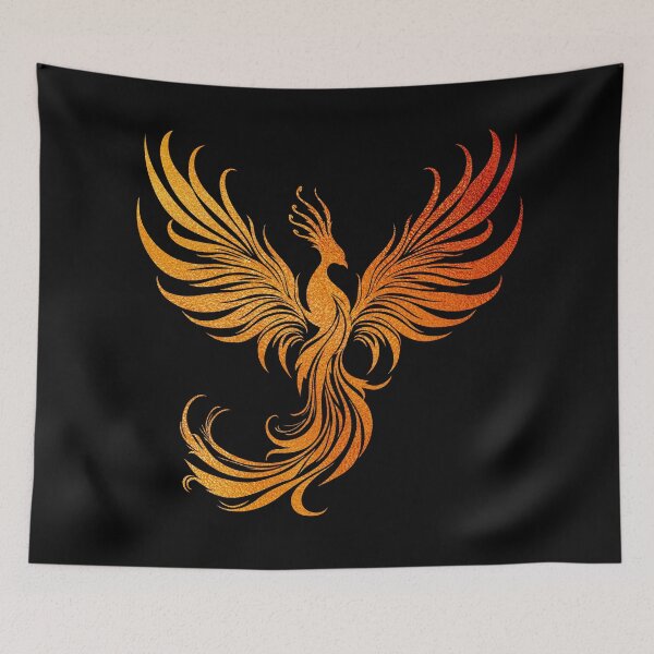 Item preview, Phoenix on Fire designed and sold by Ravensdream.