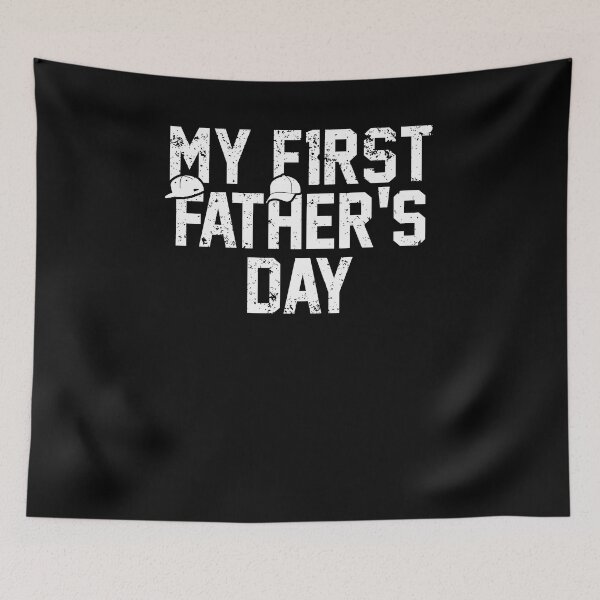 Item preview, Fathers Day My First Father's Day designed and sold by KentuckyGirlTee.
