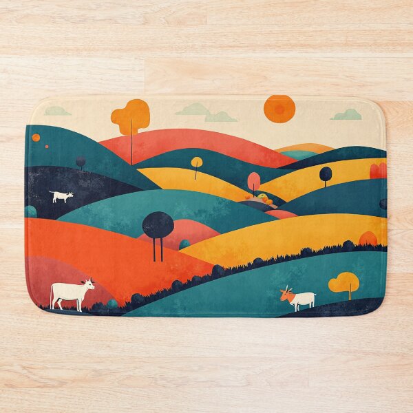 Item preview, "Landscape with cows" designed and sold by Tecno-Art-Land.