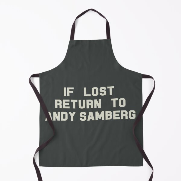 Item preview, If Lost Return to Andy Samberg Tee designed and sold by deluluhaze.