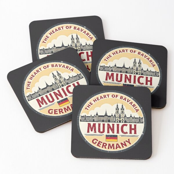 Item preview, A Vintage Emblem of Munich - Germany designed and sold by GoodOldVintage.