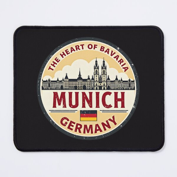 Item preview, A Vintage Emblem of Munich - Germany designed and sold by GoodOldVintage.