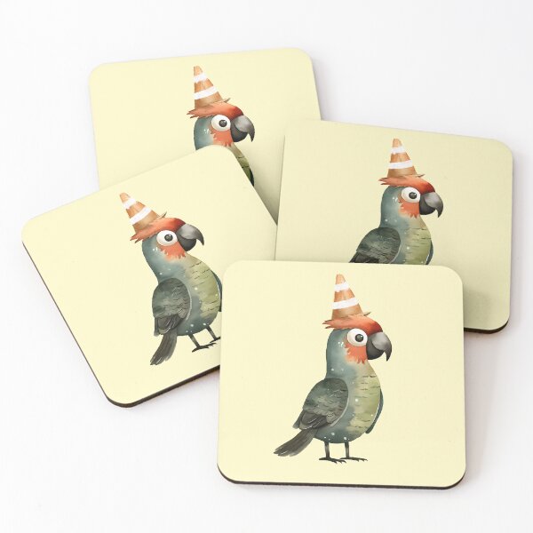 Item preview, Silly Parrot doing silly things designed and sold by UpsidedownFrog.
