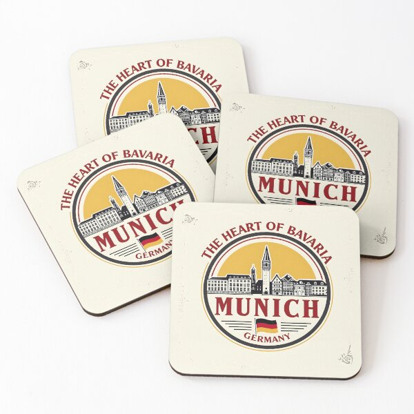 Item preview, A Vintage Emblem of Munich - Germany designed and sold by GoodOldVintage.