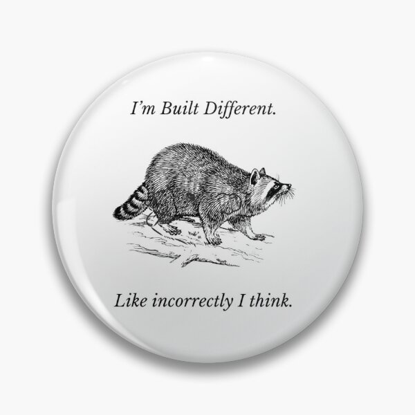 Item preview, I'm Built Different Like Incorrectly designed and sold by Birdies Print Shop.