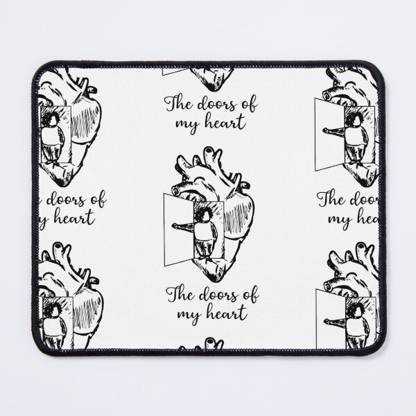Item preview, The doors of my heart are open designed and sold by Borbulhastudio.