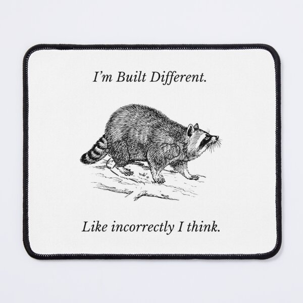 Item preview, I'm Built Different Like Incorrectly designed and sold by Birdies Print Shop.