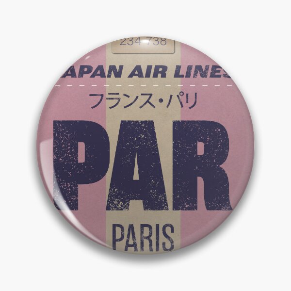Item preview, Japan Airline airtag Paris designed and sold by LostTravelersLab.