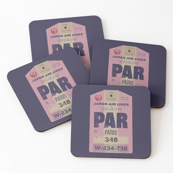Item preview, Japan Airline airtag Paris designed and sold by LostTravelersLab.