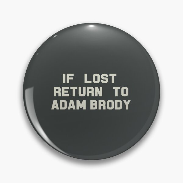 Item preview, If Lost Return to Adam Brody Tee designed and sold by 2000sbabyangel.
