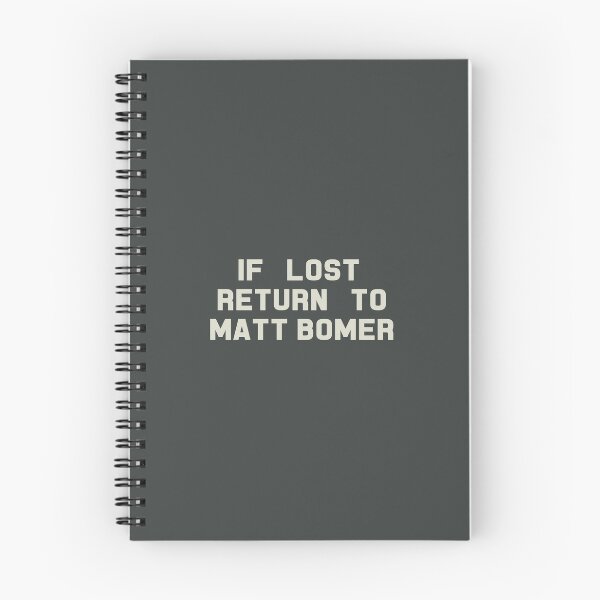 Item preview, If Lost Return to Matt Bomer Tee designed and sold by 2000sbabyangel.