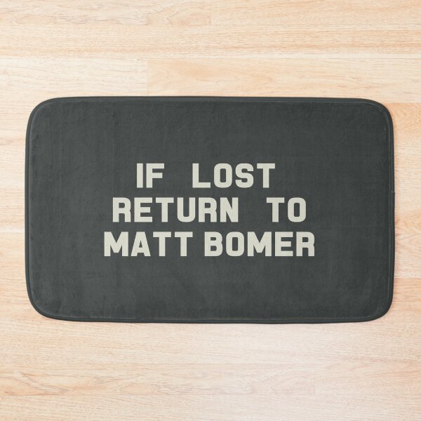 Artikelvorschau, If Lost Return to Matt Bomer Tee entworfen und verkauft von 2000sbabyangel.