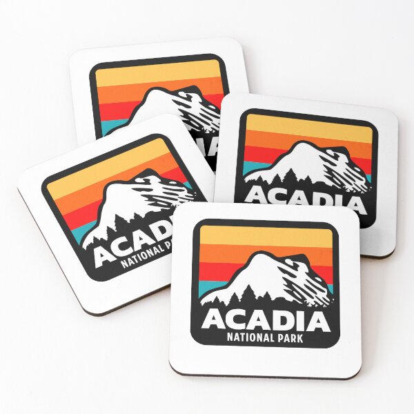 Item preview, Acadia National Park Maine ME Retro Vacation Gift designed and sold by Guarddogdrive.