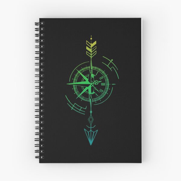 Item preview, Ethereal Compass Arrow – Futuristic Navigation Art designed and sold by Evo Desings.