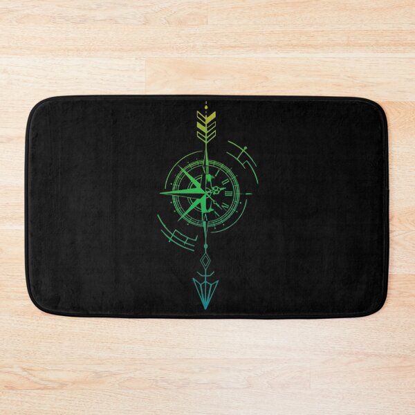 Item preview, Ethereal Compass Arrow – Futuristic Navigation Art designed and sold by Evo Desings.