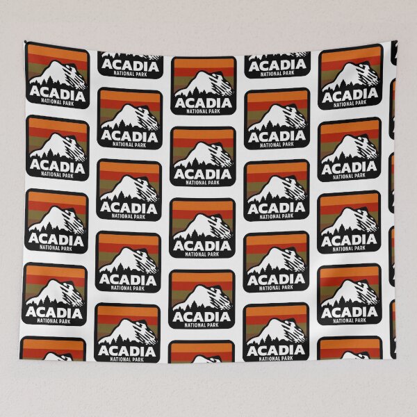 Item preview, Acadia National Park Maine ME Retro Vacation Gift designed and sold by Guarddogdrive.