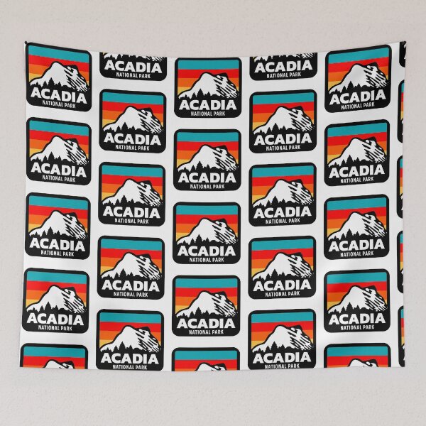 Item preview, Acadia National Park Maine ME Retro Vacation Gift designed and sold by Guarddogdrive.