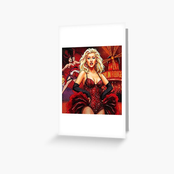 Item preview, Pop art illustration of Christina Aguilera in burlesque  designed and sold by Edgy-elegance.