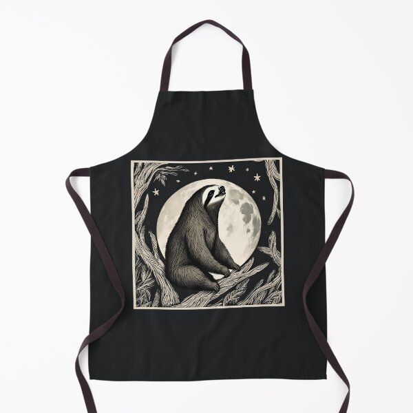 Item preview, Sloth Howling at the Moon designed and sold by AdventureTee.