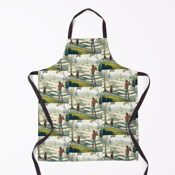 Item preview, Vacation Golf Course Art Sport Illustration Golfing Landscape designed and sold by ART ATTACK ZONE.