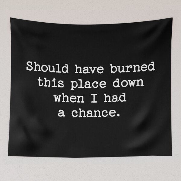 Item preview, The Office: Burn It Down designed and sold by mr-k-store.