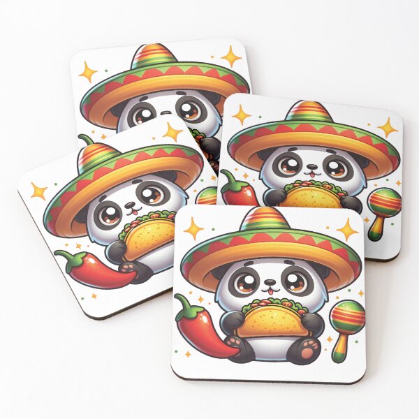 Item preview, Cute Panda Holding a Taco | Adorable Panda in a Cinco de Mayo Hat | Festive Taco Lover Design | Fun Mexican Fiesta Theme designed and sold by PaintedPixels01.