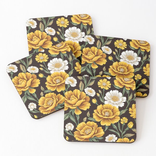 Item preview, Yellow and White Carnations Mother Spring designed and sold by Ciervo Primavera.