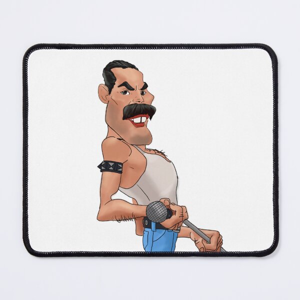 Item preview, custom caricatures! Freddie Mercury designed and sold by Borbulhastudio.